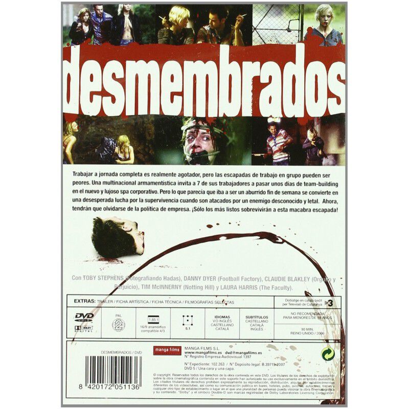 Desmembrados [dvd] image number null