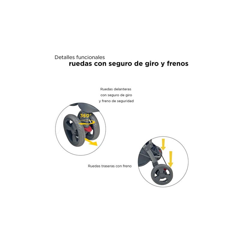 Travel System Aventura Carriola Plegable Con Un... image number null