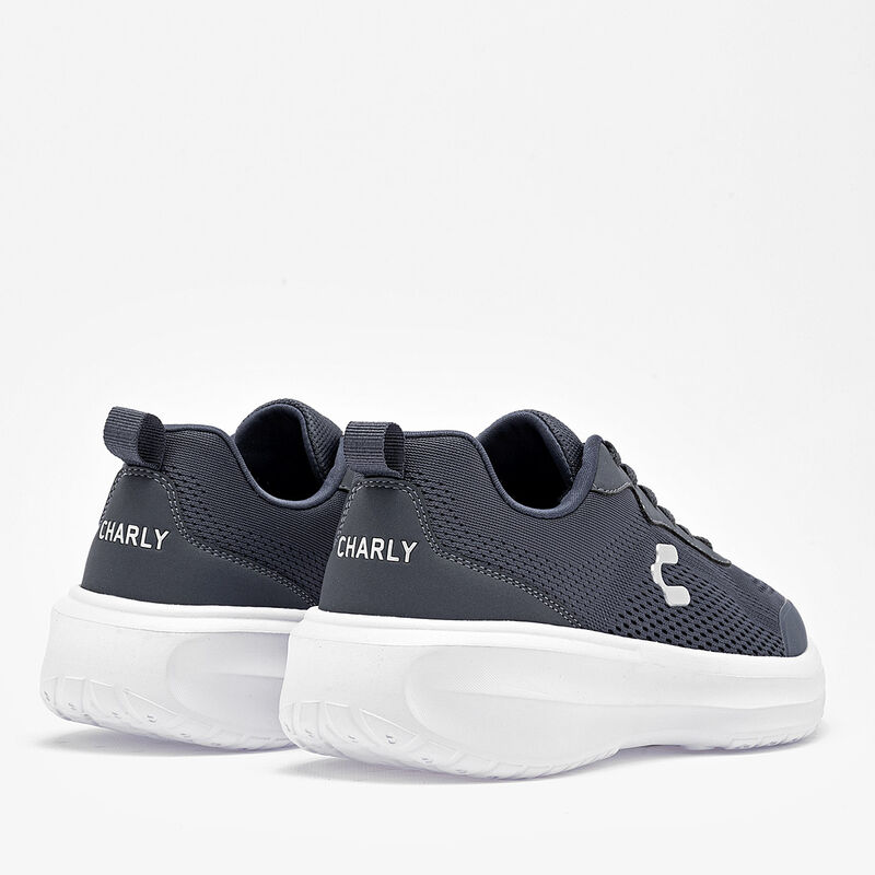Charly tenis deportivo para hombre gris cod 139... image number null