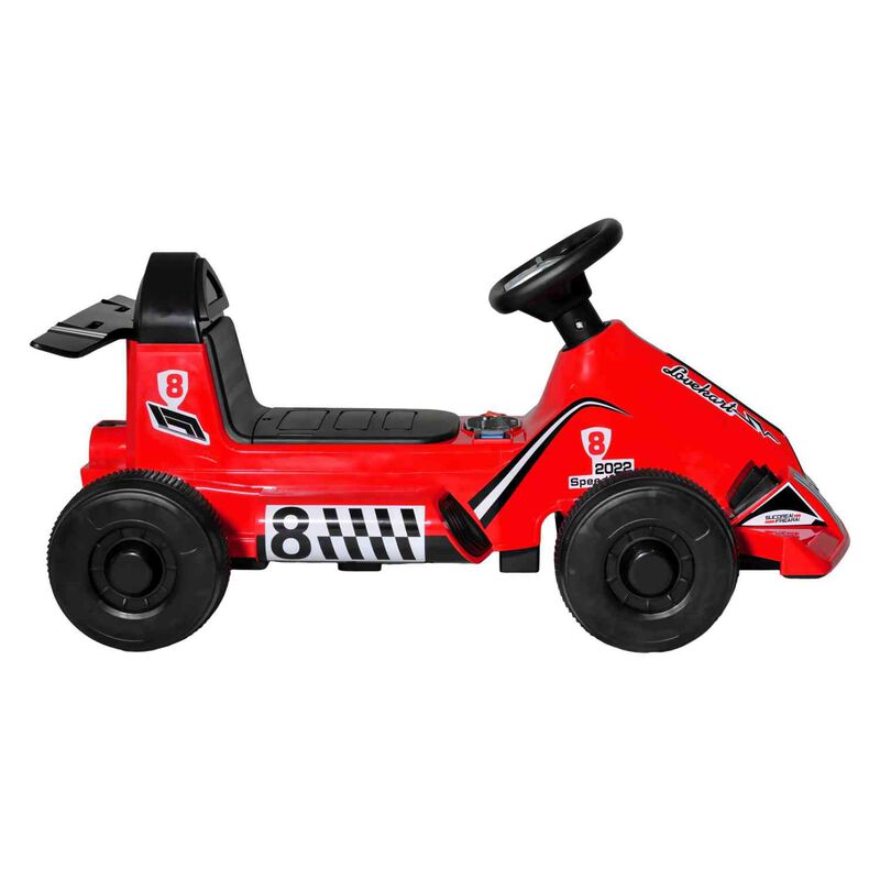 Go Kart El&eacute;ctrico 12v F1 Ni&ntilde;o M&uacute;sica Mp3 Usb Lu... image number null