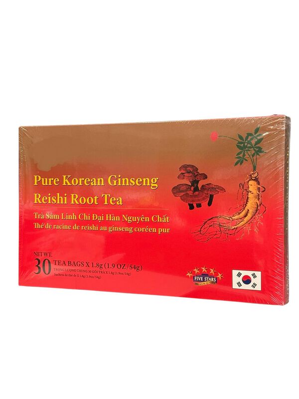 T&eacute; Gen&eacute;rico Coreano De Ginseng Y Reishi 1,9 Oz image number null