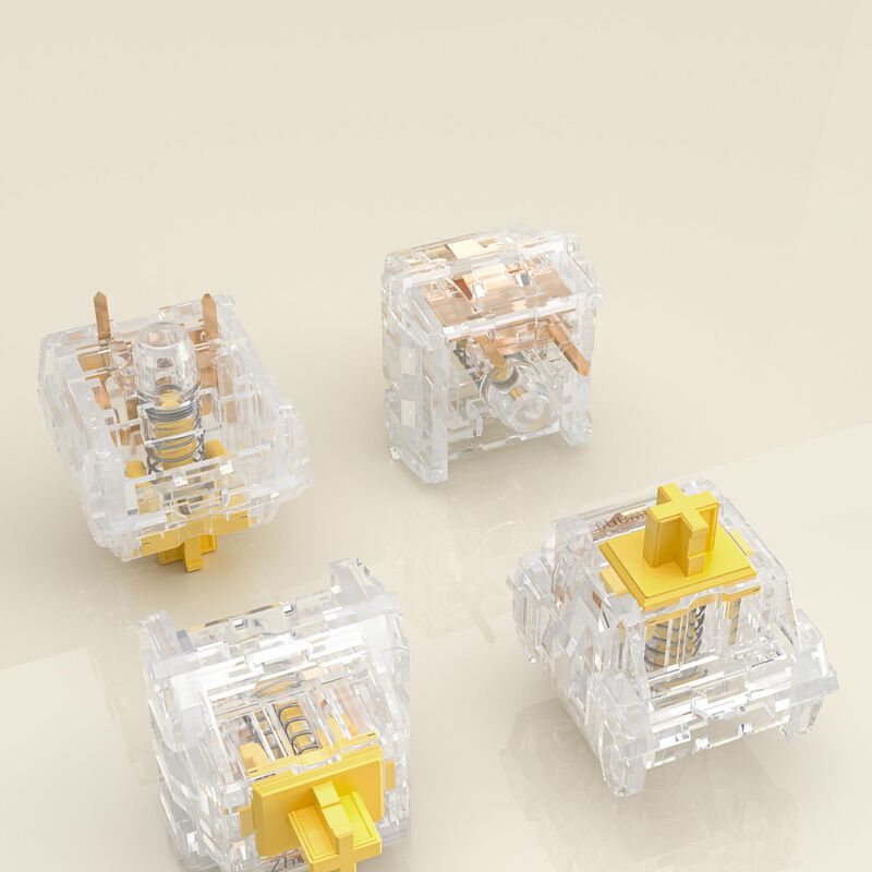 Set De 108 Interruptores Fejwlvs Crystal Yellow... image number null