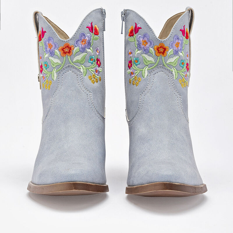 Mora Tierra bot&iacute;n tac&oacute;n para mujer  azul multic... image number null