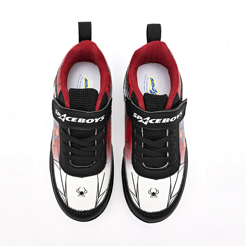 Space Boys tenis para ni&ntilde;o  negro rojo blanco c... image number null