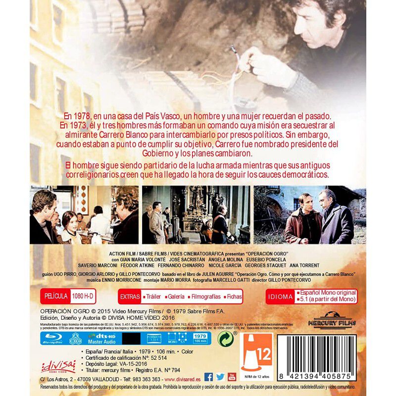 Operaci&oacute;n Ogro [Blu-ray] image number null