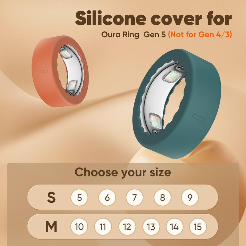 Funda de Silicona para Oura Ring Bo&dqq - Pack ... image number null