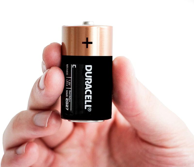 Pila Duracell Alcalina C con 2 Mn1400b2 Gorda C... image number null