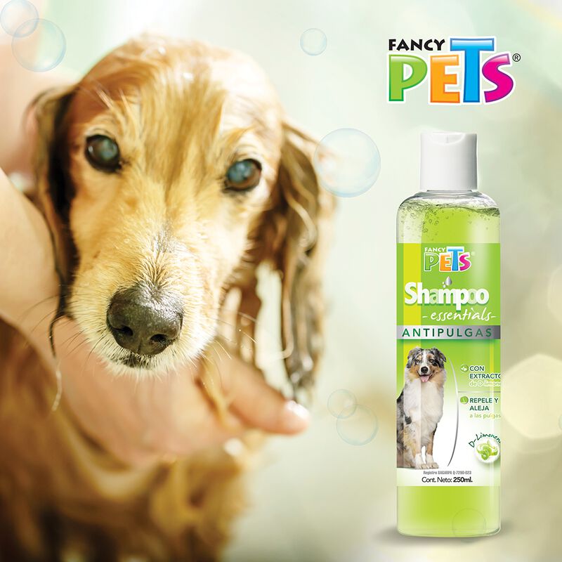 Fancy Pets Essentials Shampoo Antipulgas Para P... image number null