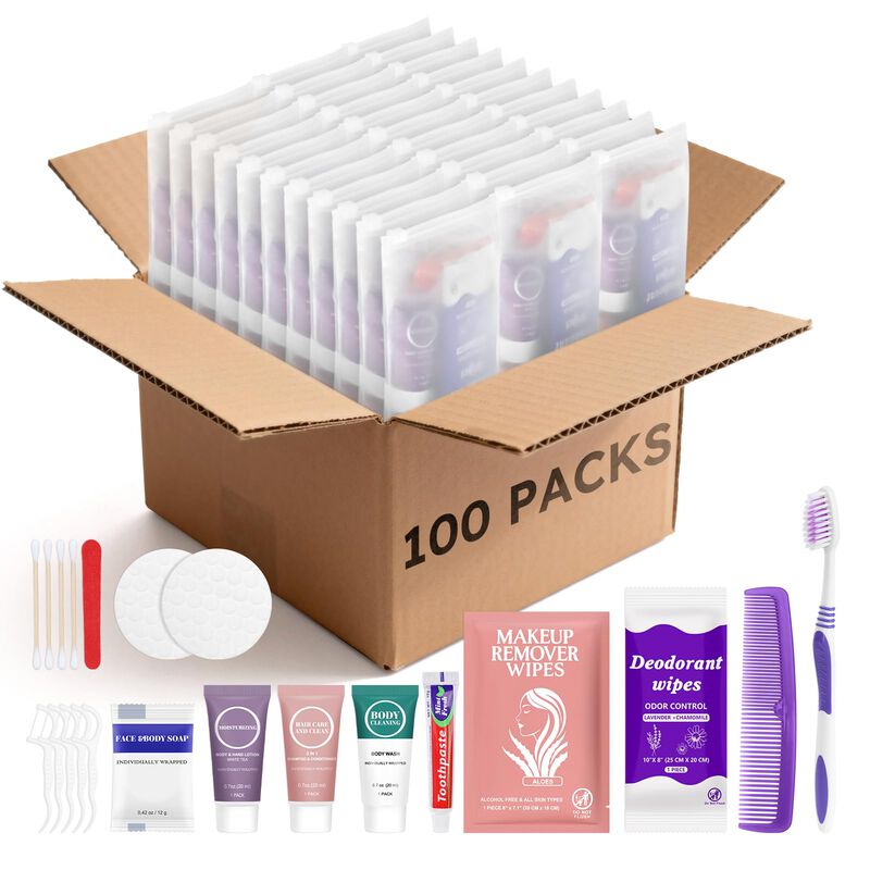 Kit De Higiene Zhjianup 100 Unidades Desechable... image number null