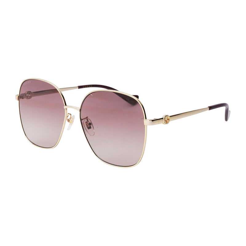 Lentes De Sol Dama Gucci Gg1089Sa -002 Color Do... image number null