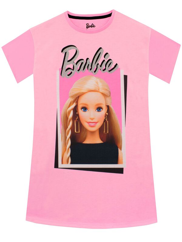 Camis&oacute;n Barbie Para Ni&ntilde;as, Color Rosa, Talla 7 image number null