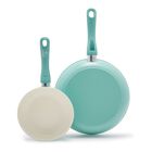 Juego De Sartenes Greenlife Soft Grip Healthy Ceramic Antiadherente