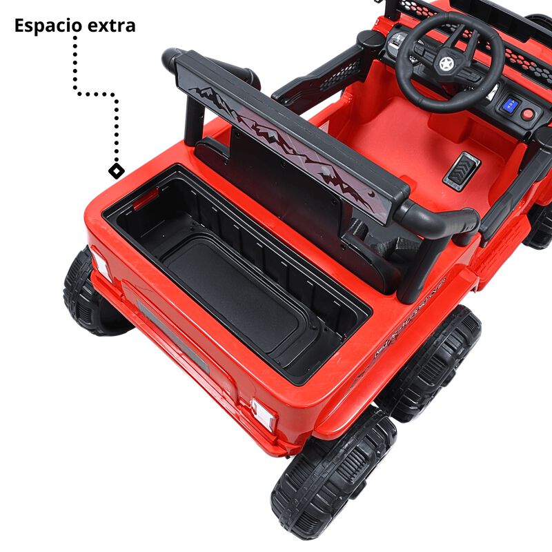 Camioneta Montable El&eacute;ctrica 4x4 para Ni&ntilde;os Blu... image number null