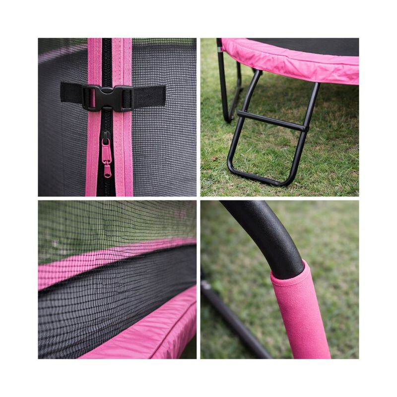 Trampolin Brincolin Calabaza 10 Pies Escalera G... image number null