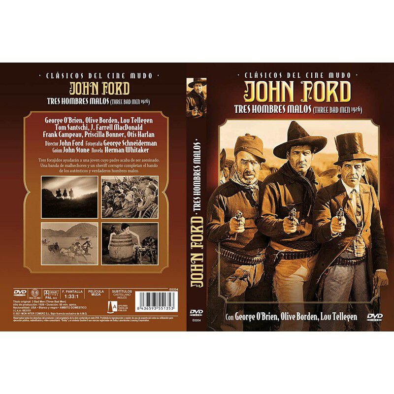 Tres hombres malos - 1926 [DVD] image number null