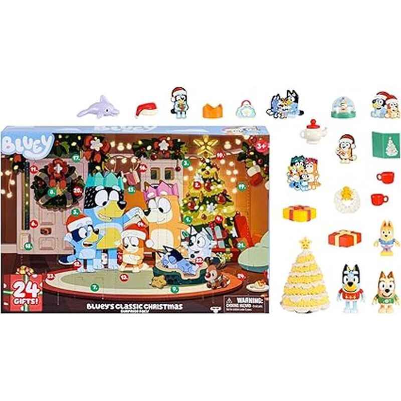 Calendario De Adviento Bluey&acute;s Classic Christma... image number null