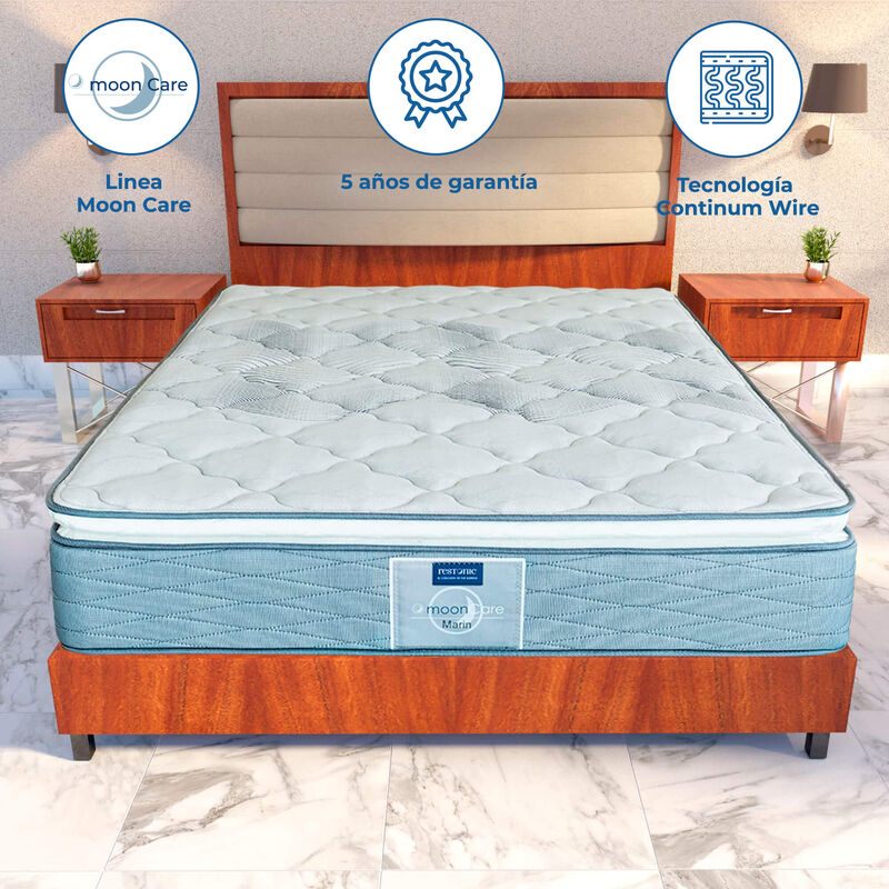 Colch&oacute;n Individual Ortop&eacute;dico Restonic Marin&nbsp;&nbsp; image number null