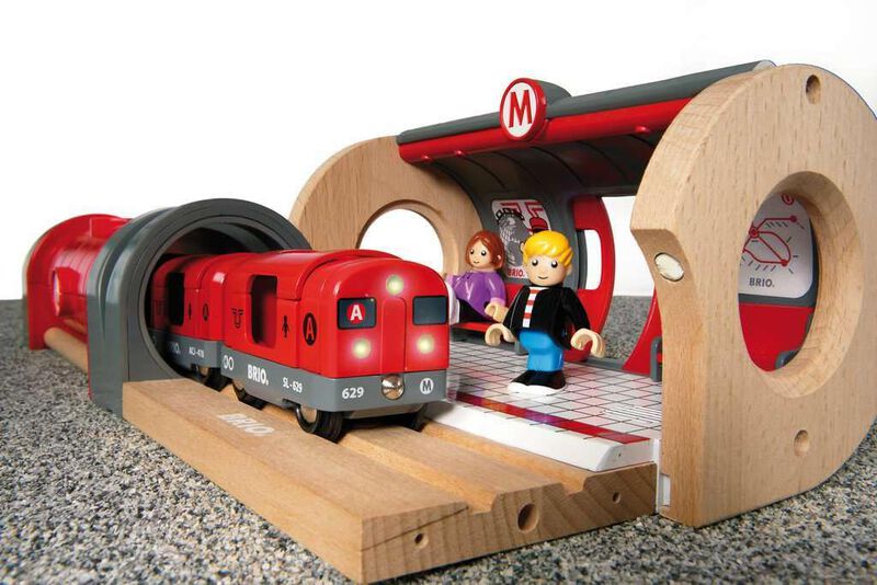 Set De Tren Brio Metro Railway 33513 Dynamic, 2... image number null