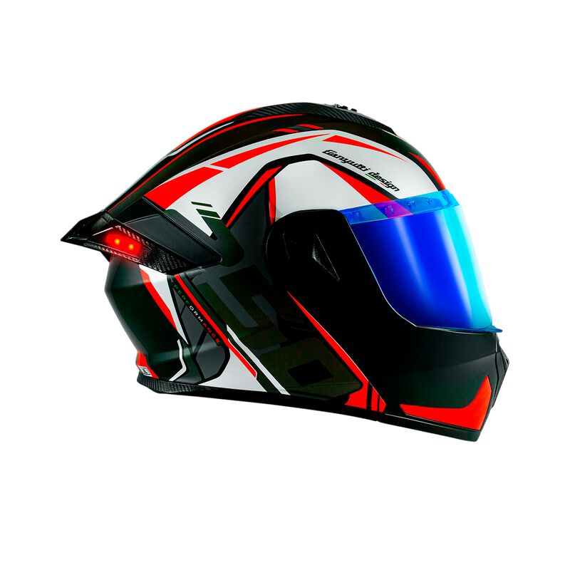 Casco Para Motocicleta Axs Tekken Rojo Tekken X... image number null
