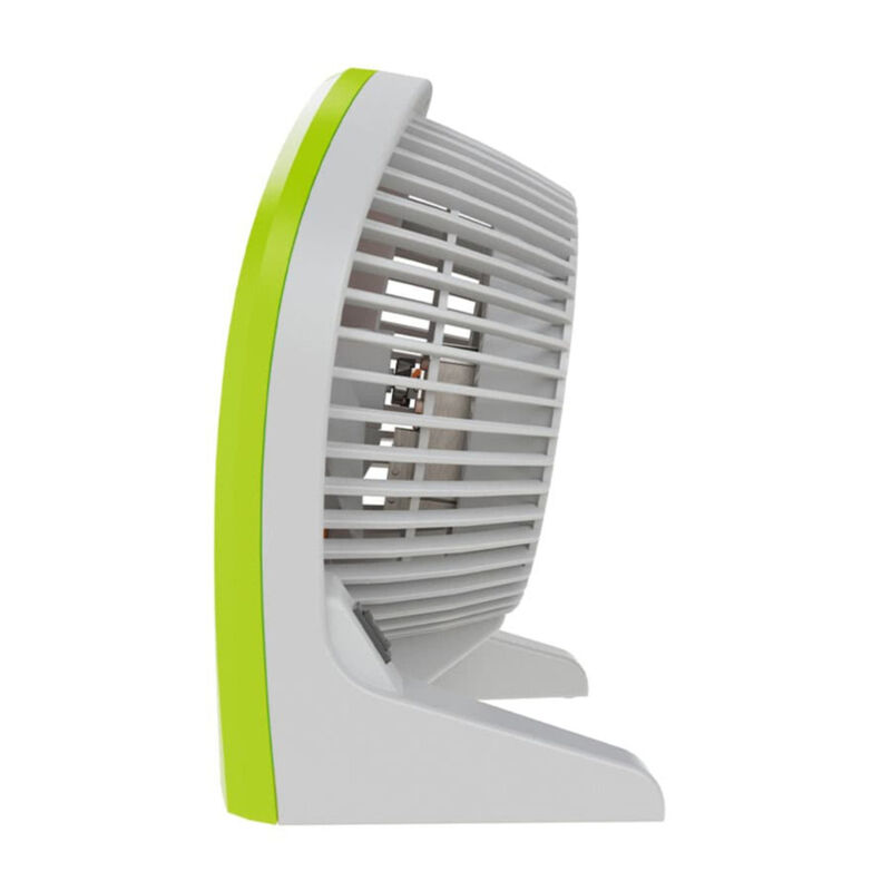 Ventilador De Escritorio O Piso Plastico Verde ... image number null