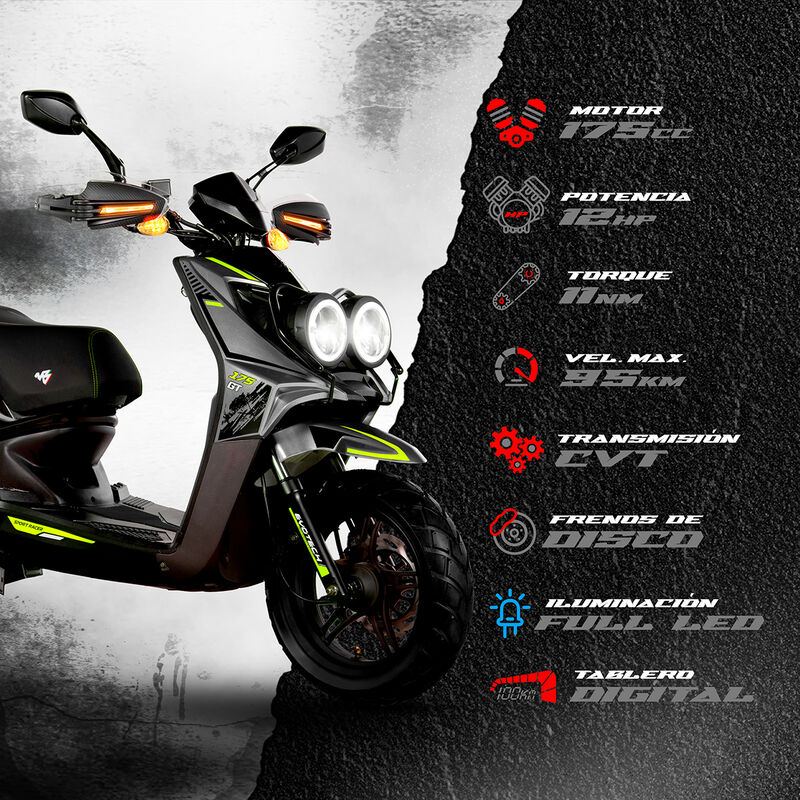 Motoneta Mb Motos Rx 175 image number null