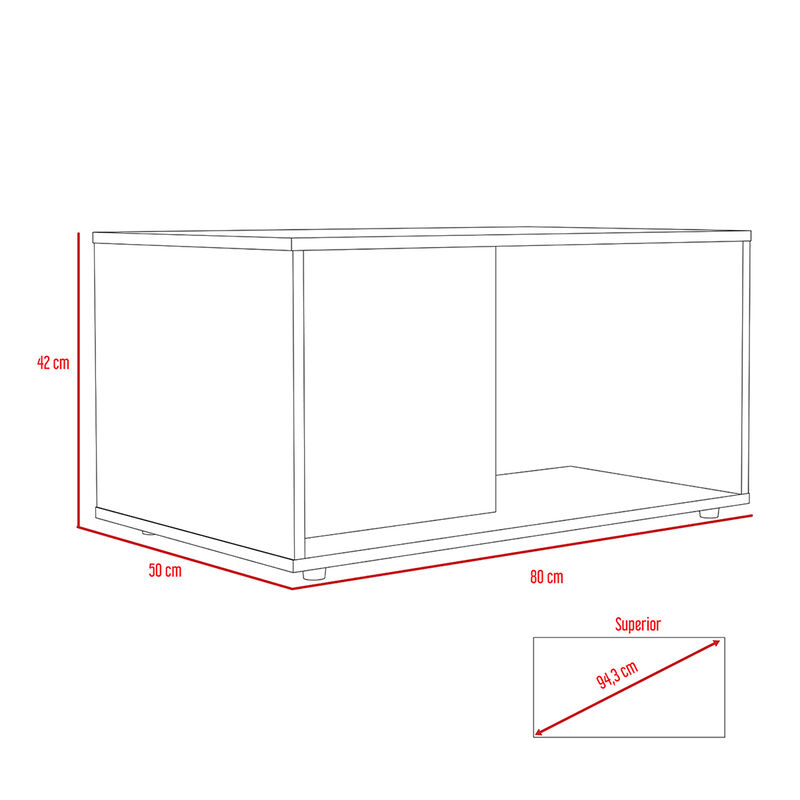 Mesa De Centro Modelo Prana Color Duna image number null