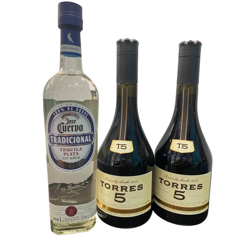 2 Botellas Brandy Torres 5 700 ml + 1 Botella T... image number null