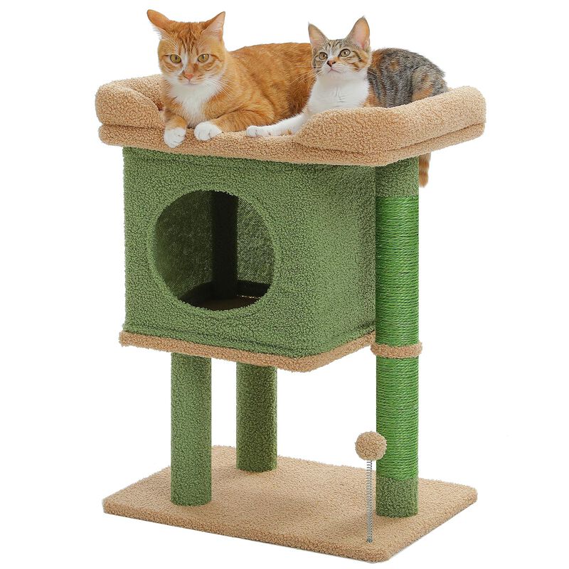 Torre Para Gatos Pawz Road 66 cm Cactus Compact... image number null