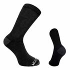 Fruit of the Loom 5 Pares de Calcetas para Niño, Color Negro Punta y Talón Oxford ,Talla Mediana, Afelpadas