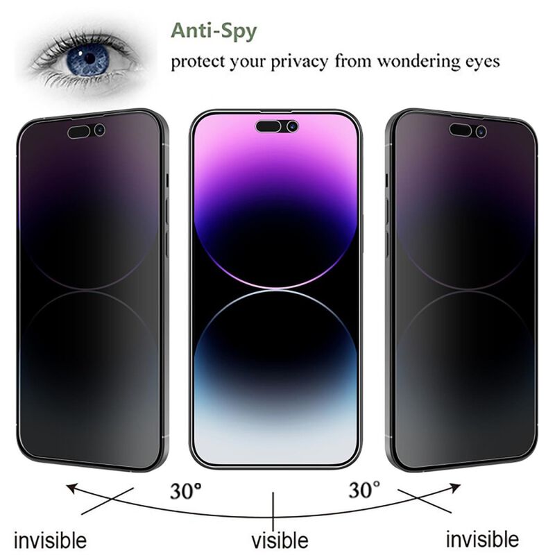 Mica Vidrio Privacidad Mybat Para Iphone 15 Pro... image number null