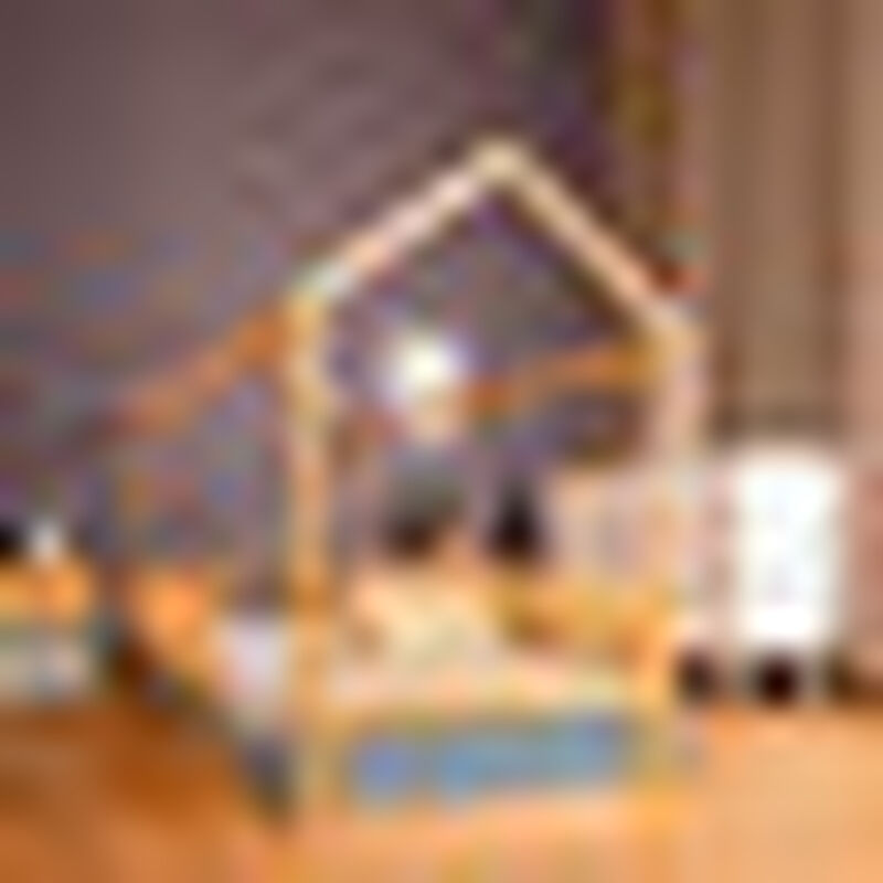 Cama Casa Montessori de Madera - Individual Dud... image number null