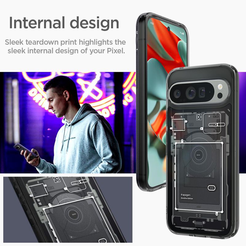 Funda Spigen Ultra Hybrid Para Pixel 9 Pro Xl (... image number null