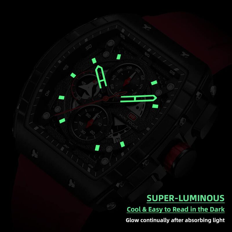 Reloj Mf Mini Focus Fashion Tonneau Chronograph... image number null