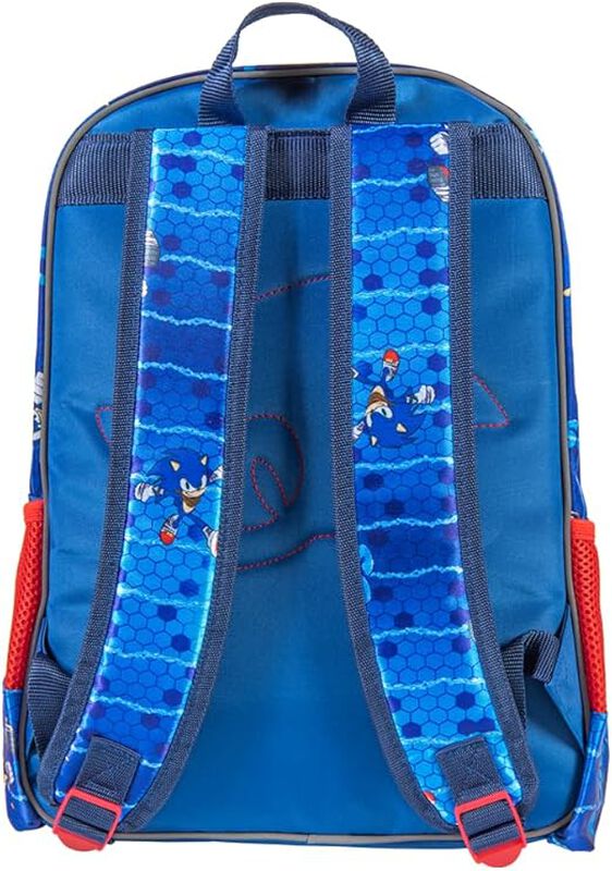 Mochila Edición Sonic Color azul con doble comp... image number null