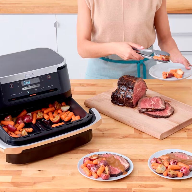 Freidora de Aire Ninja Foodi DualZone FlexBaske... image number null