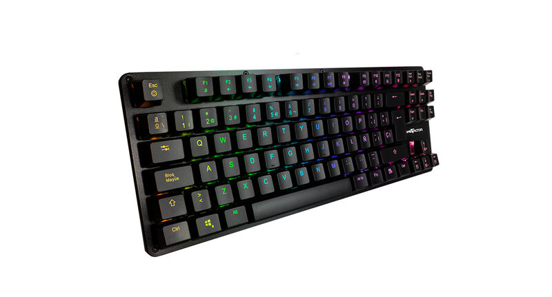 Teclado Game Factor Kbg500 Rgb Mec&aacute;nico Switch ... image number null