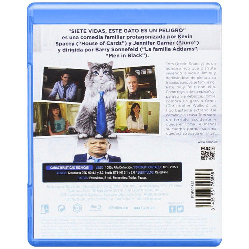 Siete Vidas, Este Gato Es Un Peligro (BD) [Blu-... image number null