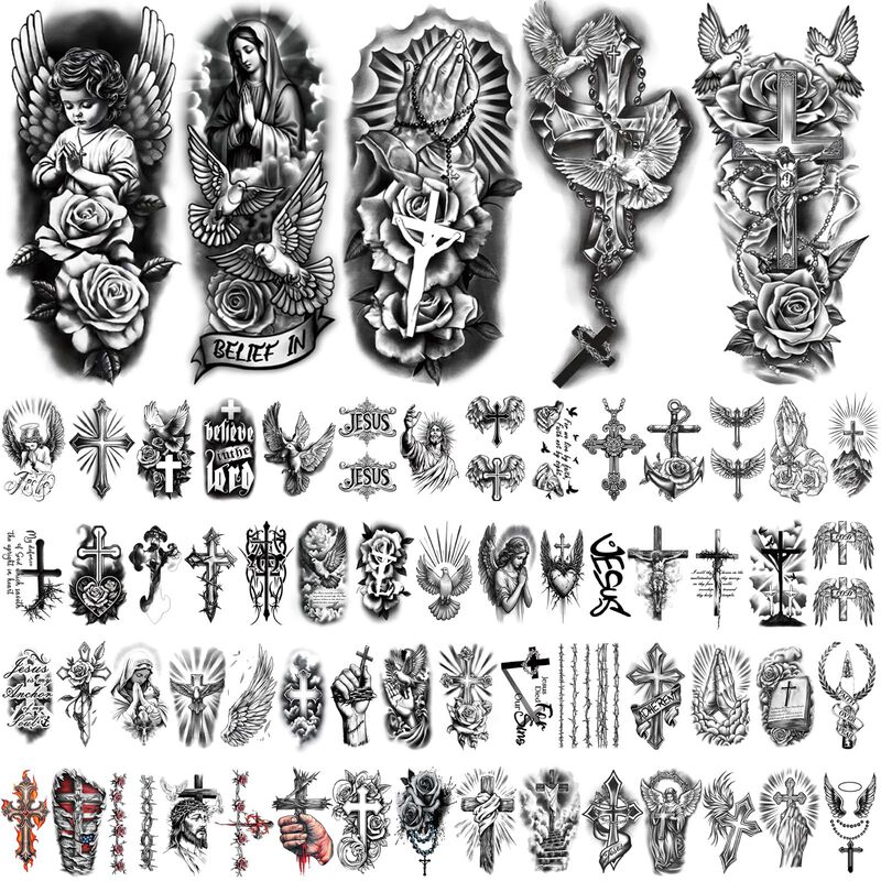 Tatuaje Temporal Yazhiji 77 Hojas Para Adultos ... image number null