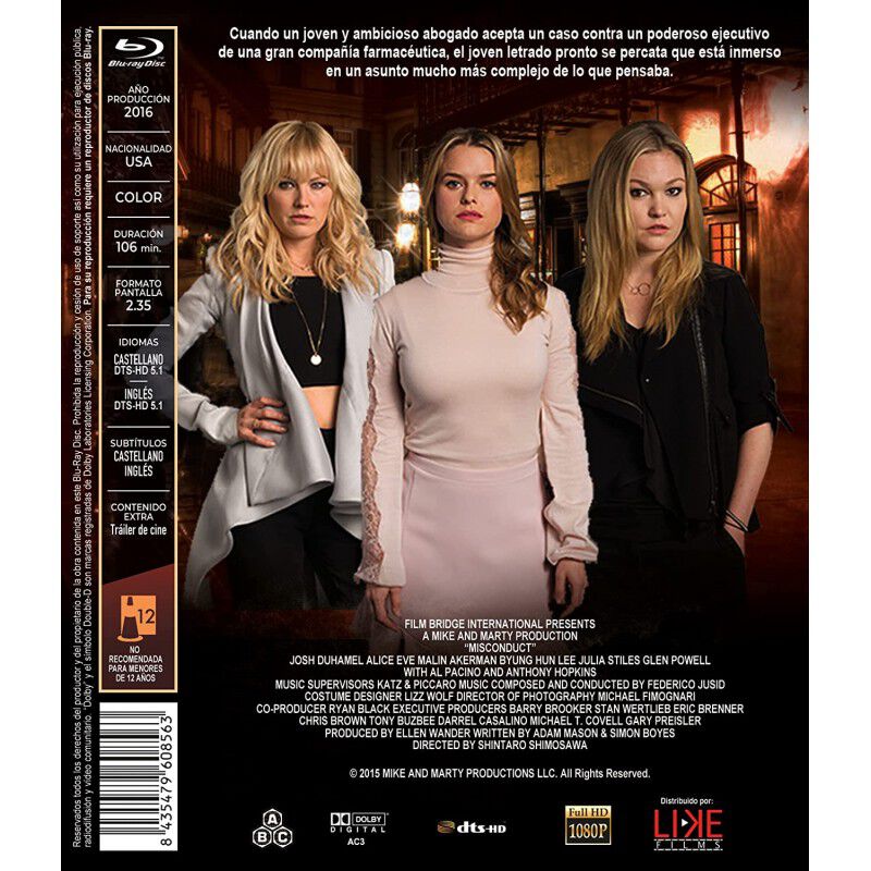 Corrupci&oacute;n Y Poder [blu-ray] (2016) Misconduct image number null