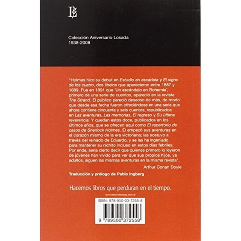 Repertorio de casos de Sherlock Holmes image number null