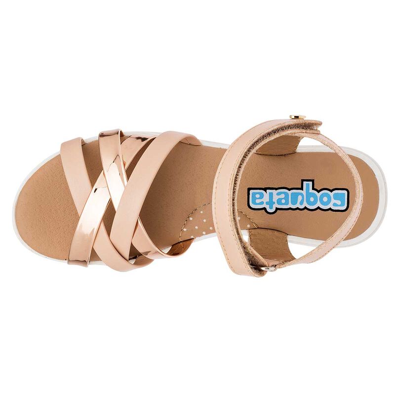 Coqueta Sandalia para mujer beige image number null
