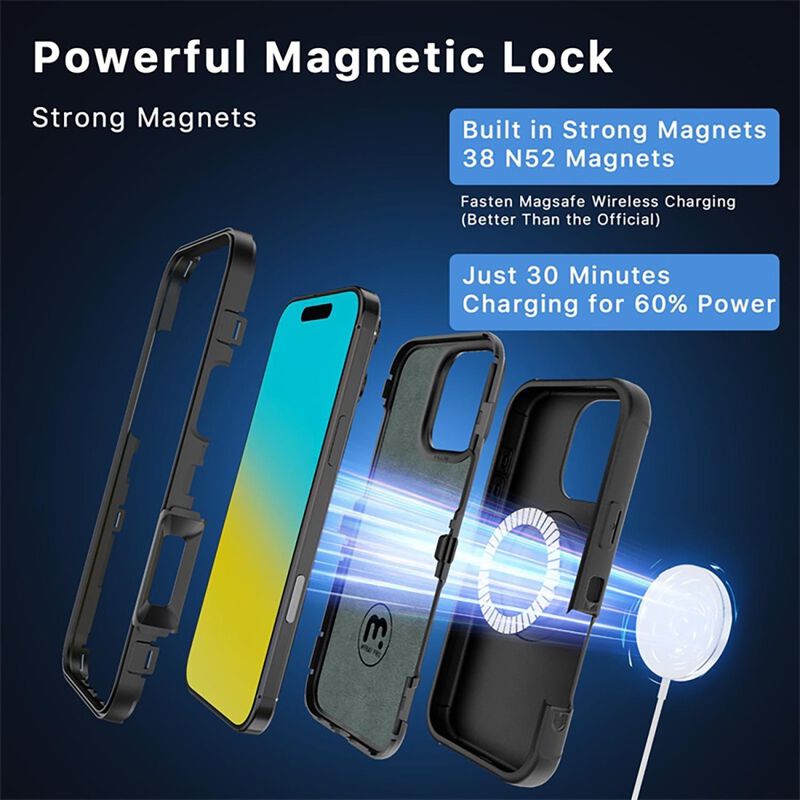 Funda Mybat Maverick Mag Clip Para Iphone 16 Pr... image number null