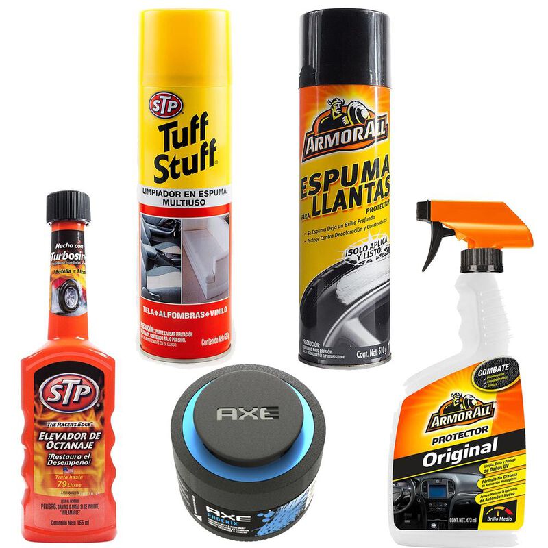 COMBO COCHE AROMATIZADOR + PROTECTOR + LIMPIADO... image number null