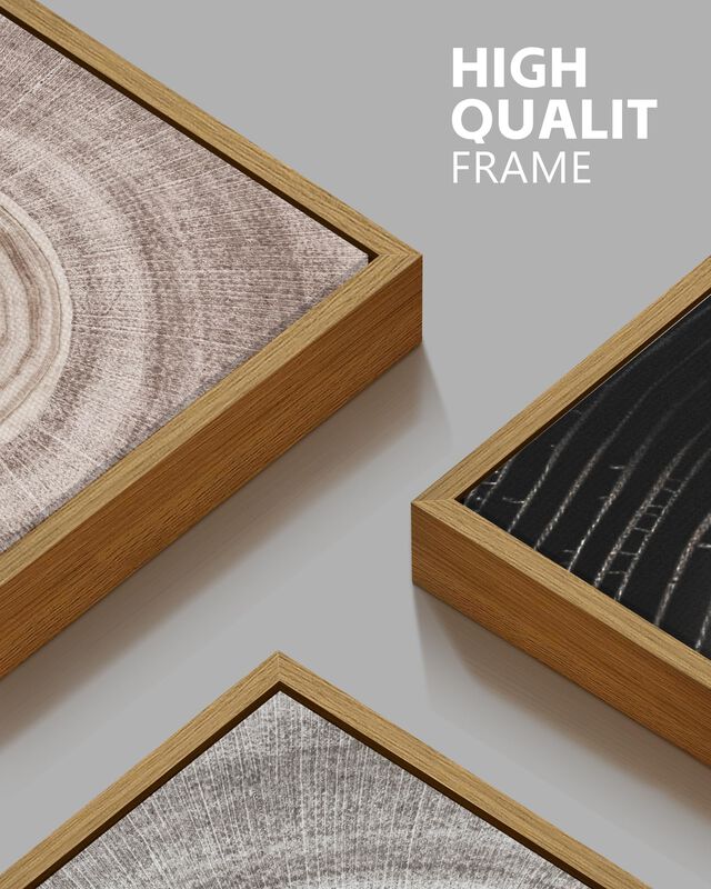 Arte Mural Phopago, Anillos Vintage De Madera C... image number null
