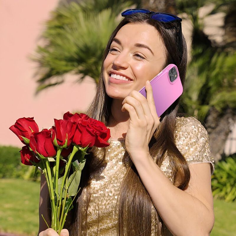 Funda Mybat Chic Para Iphone 14 Plus Multi Rosa... image number null