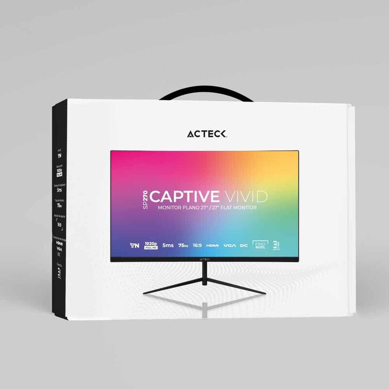 Monitor Gamer Acteck Captive Vivid Sp270 Elite ... image number null