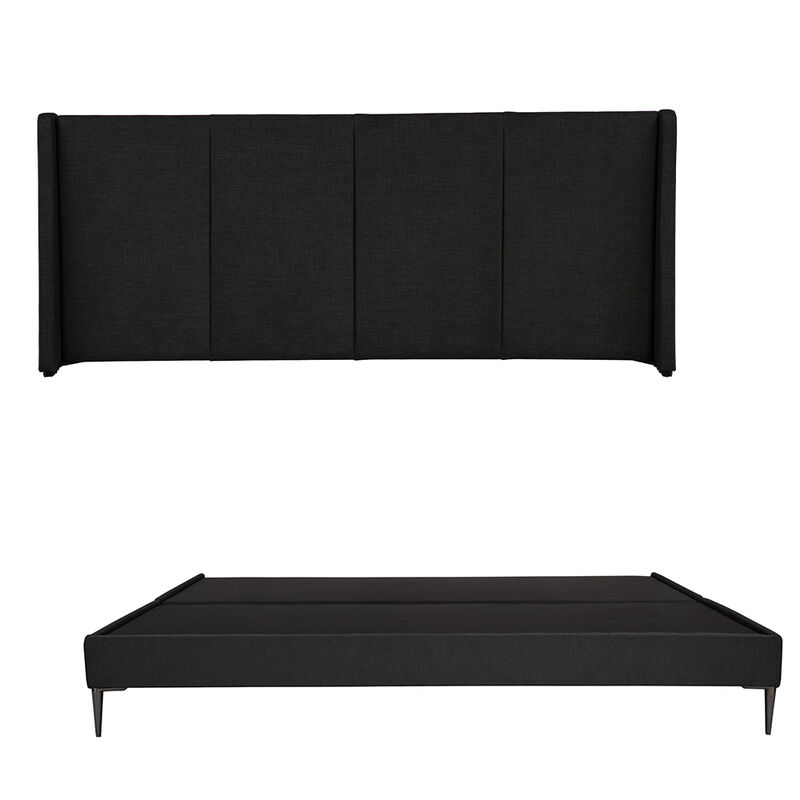 Cabecera King Size Dicasa Milan Con Base Cama S... image number null