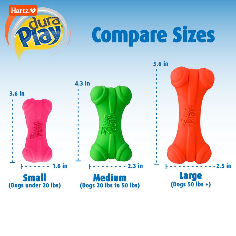 Juguete Para Perros Hartz Duraplay Bone Squeaky... image number null