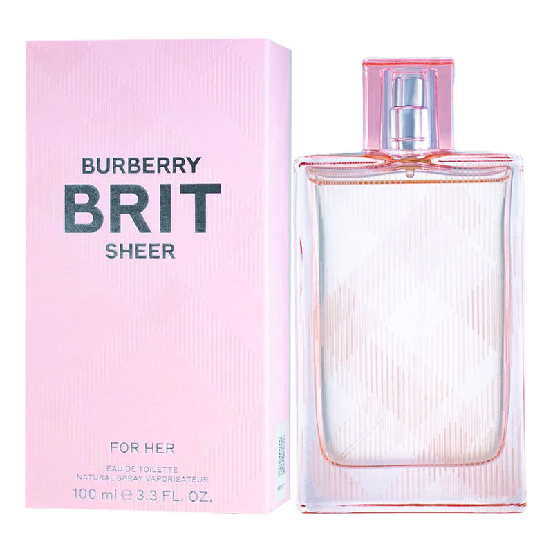Burberry Brit Sheer 100ml Edt Spray image number null