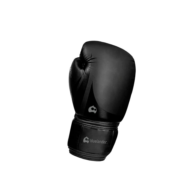 Guantes de Box Negro 14 oz + Protector Bucal Bl... image number null